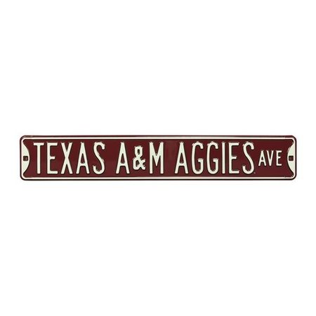 AUTHENTIC STREET SIGNS Authentic Street Signs 70028 Texas A&M Aggies Avenue Street Sign 70028